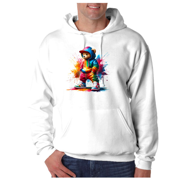 bearsplash - Adult Super Sweats® NuBlend® Fleece Pullover Hooded Sweatshirt Thumbnail