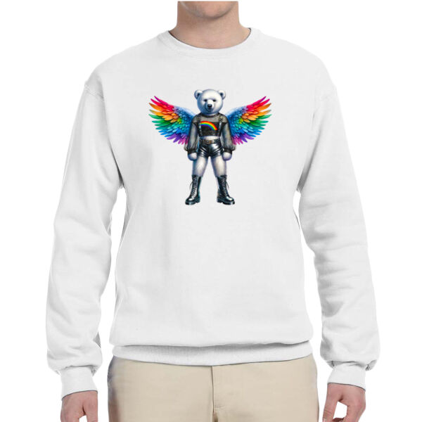 Pridepanda - Adult NuBlend® Fleece Crew Thumbnail