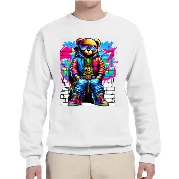 Neonbear - Adult NuBlend® Fleece Crew Thumbnail