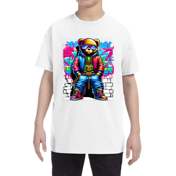 Neonbear - Youth Heavy Cotton™ T-Shirt Thumbnail