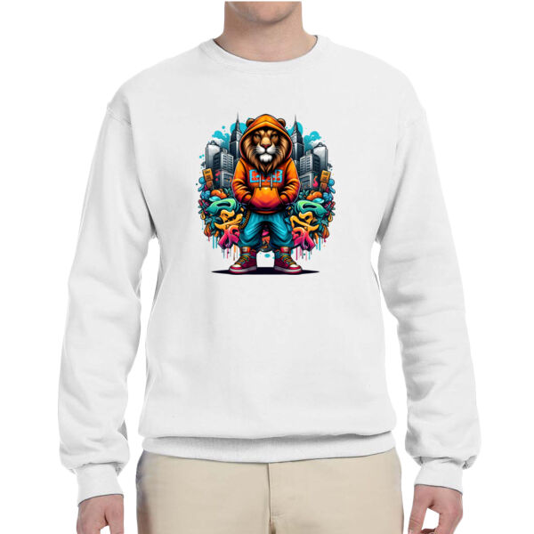 Trade bear - Adult NuBlend® Fleece Crew Thumbnail