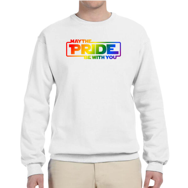 May the pride be with you - Adult NuBlend® Fleece Crew Thumbnail