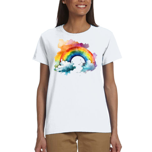 Rainbow - Ladies' Ultra Cotton® T-Shirt Thumbnail