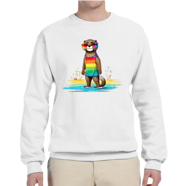Otter - Adult NuBlend® Fleece Crew Thumbnail