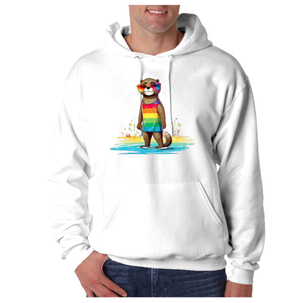 Otter - Adult Super Sweats® NuBlend® Fleece Pullover Hooded Sweatshirt Thumbnail