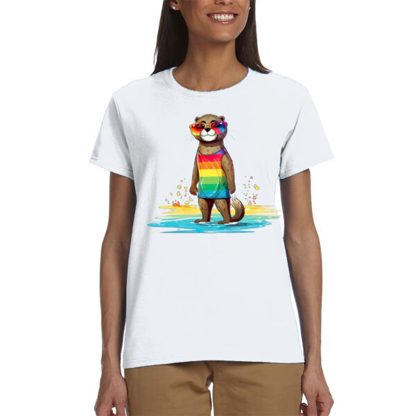 Otter - Ladies' Ultra Cotton® T-Shirt Thumbnail
