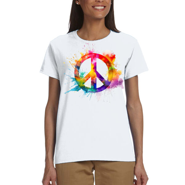 Symbol - Ladies' Ultra Cotton® T-Shirt Thumbnail
