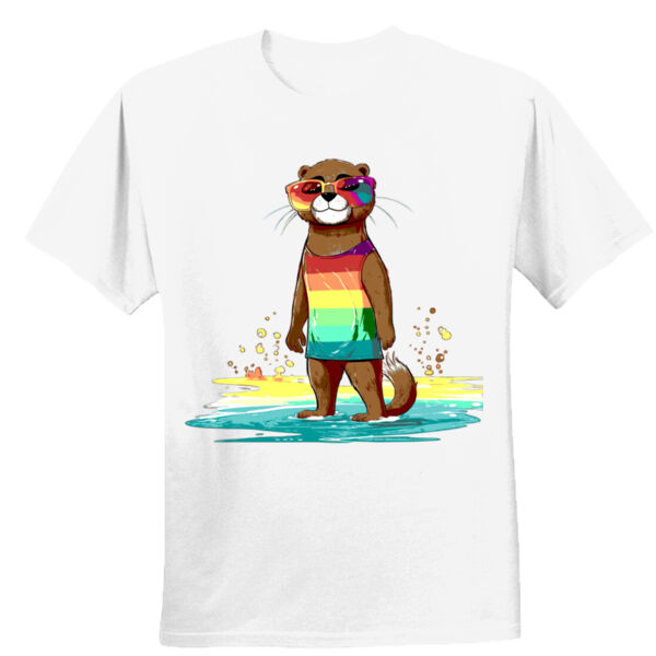 pride otter - Unisex Performance® T-Shirt Thumbnail